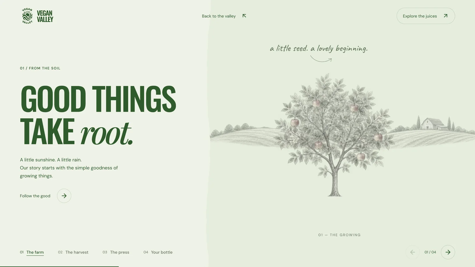 An illustrated chapter in the farm-to-bottle journey